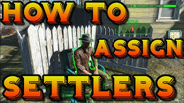 Fallout 4: How To Assign Settlers - THE RIGHT WAY!