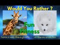 Would you rather workout  brain break exercises for kids