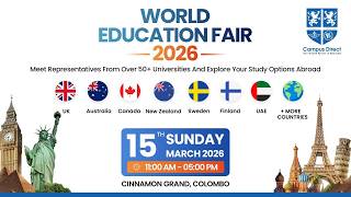 World Education Fair 2026