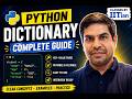 Python Dictionary Complete Tutorial | CBSE Class 11 & 12 | BCA MCA B.Tech Beginners | Hindi |English
