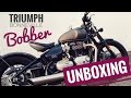 TRIUMPH Bobber | Unboxing + Walkaround + Soundcheck