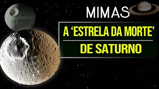 Mimas - A &quot;Estrela da Morte&quot; de Saturno