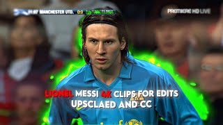 Lionel Messi - 4k Clips High Quality For Editing 🤙