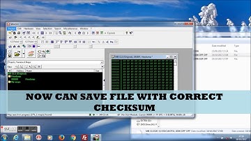 Checksum correction with WinOLS