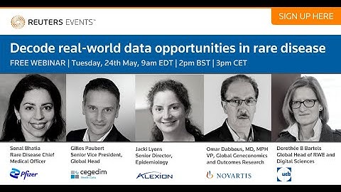 Webinar: decode real world data oppportunities in rare diseases