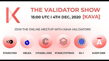 The Validator Show #1 | Validating the Kava Chain | Part 2/3
