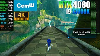 Sonic Boom Rise of Lyric PC Gameplay ( CEMU 4K 60FPS ) + Configuration | Wii U Emulator (2024)