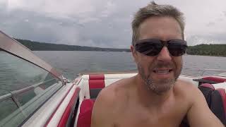 1989 Four Winns Sundowner 215. Lake Cumberland. Burnside to Grider by Uncle Jack's Outdoors 2,775 views 1 year ago 8 minutes, 14 seconds