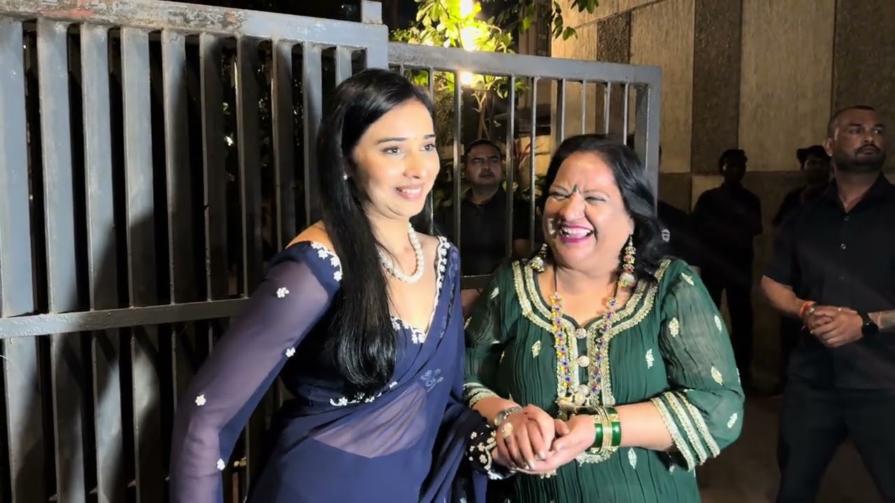 Tanya Mittal came to her favourite journalist’s house for dinner 