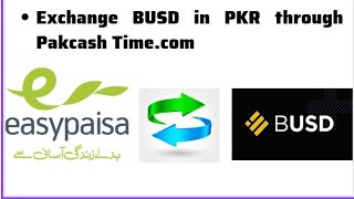 How To Deposit Your Money In Busd At Pakcash Time?