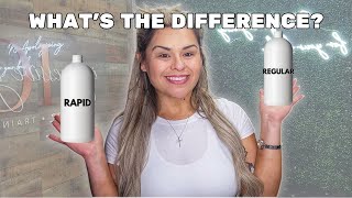 Regular Vs. Rapid Spray Tan Solution