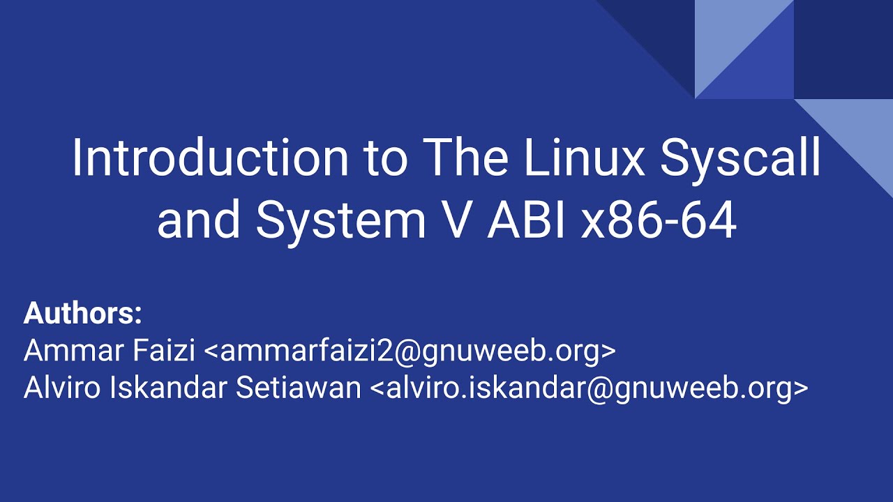 [GNU/Weeb Online Sharing Session 2023] Introduction to The Linux ...