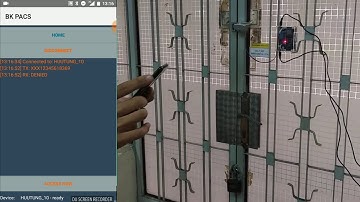 A BLE based Physical Access Control System