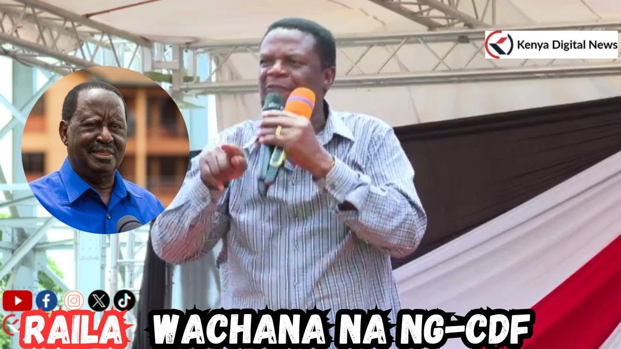 'Raila ni kama anatuingiza kidole kwa matako akiendelea kupinga NG-CDF,' MP John Waluke on NG-CDF!