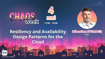 "Chaos week" - Resiliency and Availability Design Patterns for the Cloud