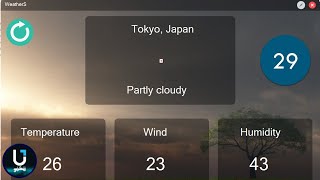 برنامج الطقس - Set Weather Data