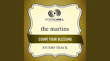 Count Your Blessings (High Key / Studio Track Without Background Vocals)