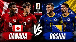 Canada vs Bosnia and Herzegovina — World Cup 2026🏆 Group B SIMULATED in EA FC 26