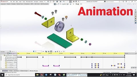 How To Create Animation In SOLIDWORKS. Hướng Dẫn Tạo Mô Phỏng Trong SOLIDWORKS.