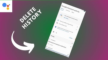 how to delete google assistant history