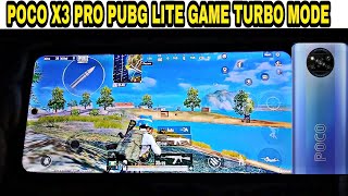 poco x3 pro pubg mobile lite  handcam, screen recording quality and fps and game turbo mode review