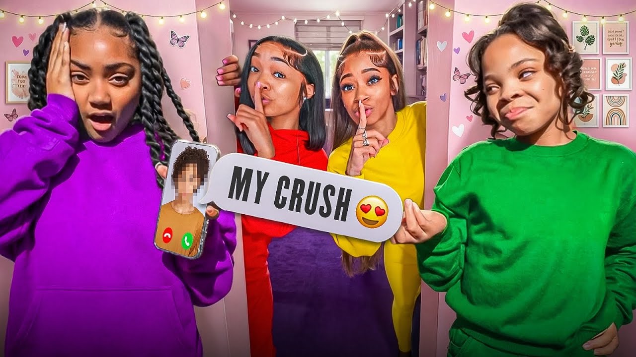 WE Caught Our LITTLE SISTERS Talking About BOYS😱👀 **HIDDEN CAMERA** 