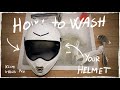 How to keep your helmet clean - Easy steps