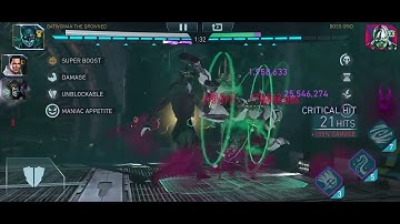 [Free to play: Injustice 2 Mobile] - Solo Raid Advent of Chaos H7T2 Grid ONE SHOT