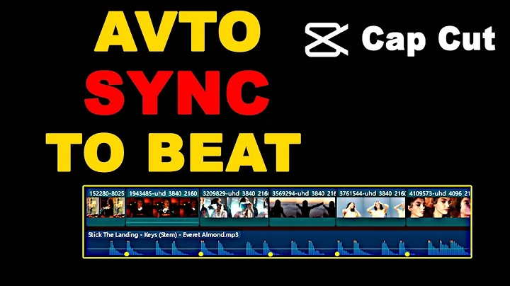 Auto Sync Your Video to the Music Beat in CapCut PC (Fast Tutorial)