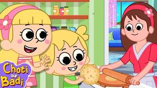 Mummy Ki Roti Ghume Gol Gol | Hindi Rhymes For Kids