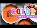 7 colour tips tricks  techniques to improve your food photos