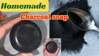 How to make Charcoal Soap at home | Homemade Charcoal Soap | diy charcoal soap | Beauty soap