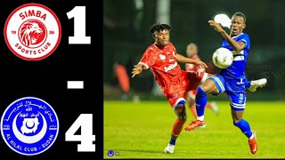 MAGOLI SIMBA 1-4 AL HILAL MECHI YA KIRAFIKI LEO WAMEPIGWA NYINGI....