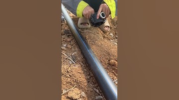 Cách lắp bộ đai khởi thuỷ vào ống HDPE đúng cách