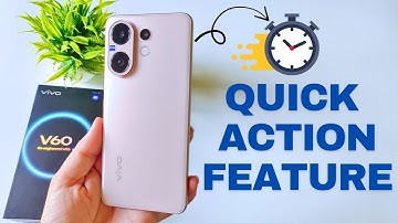 Hoe Quick Action te gebruiken op de Vivo V60 5G | Eén knop, directe toegang