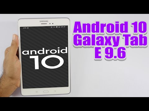 Video Install Android 10 on Galaxy Tab E 9.6 (LineageOS... - youtube