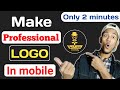 How to make professional logo for youtube channel | Youtube channel logo kaise banaye | 2021
