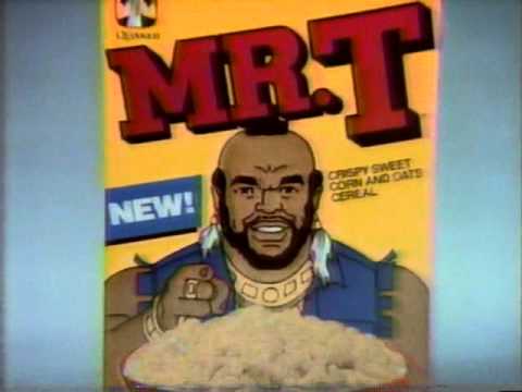 Mr T Cereal commercial 1984