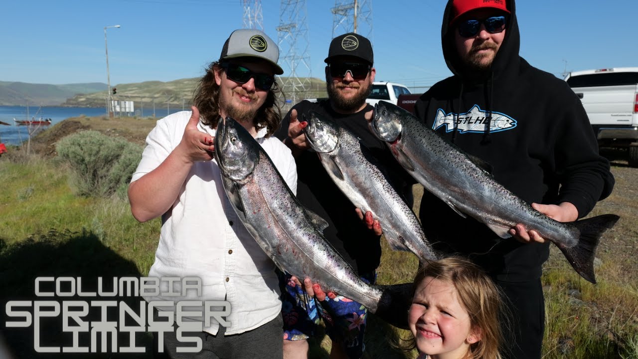 Columbia River Spring Chinook LIMITS * Day 2 of 3* Bonus Smallmouth