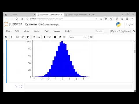 Lognormal distribution functions in scipy
