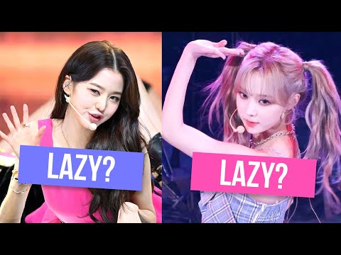 4 So-called LAZY Dancers Of Kpop?