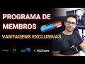 Programa de Membros no ar! Vantagens exclusivas no canal