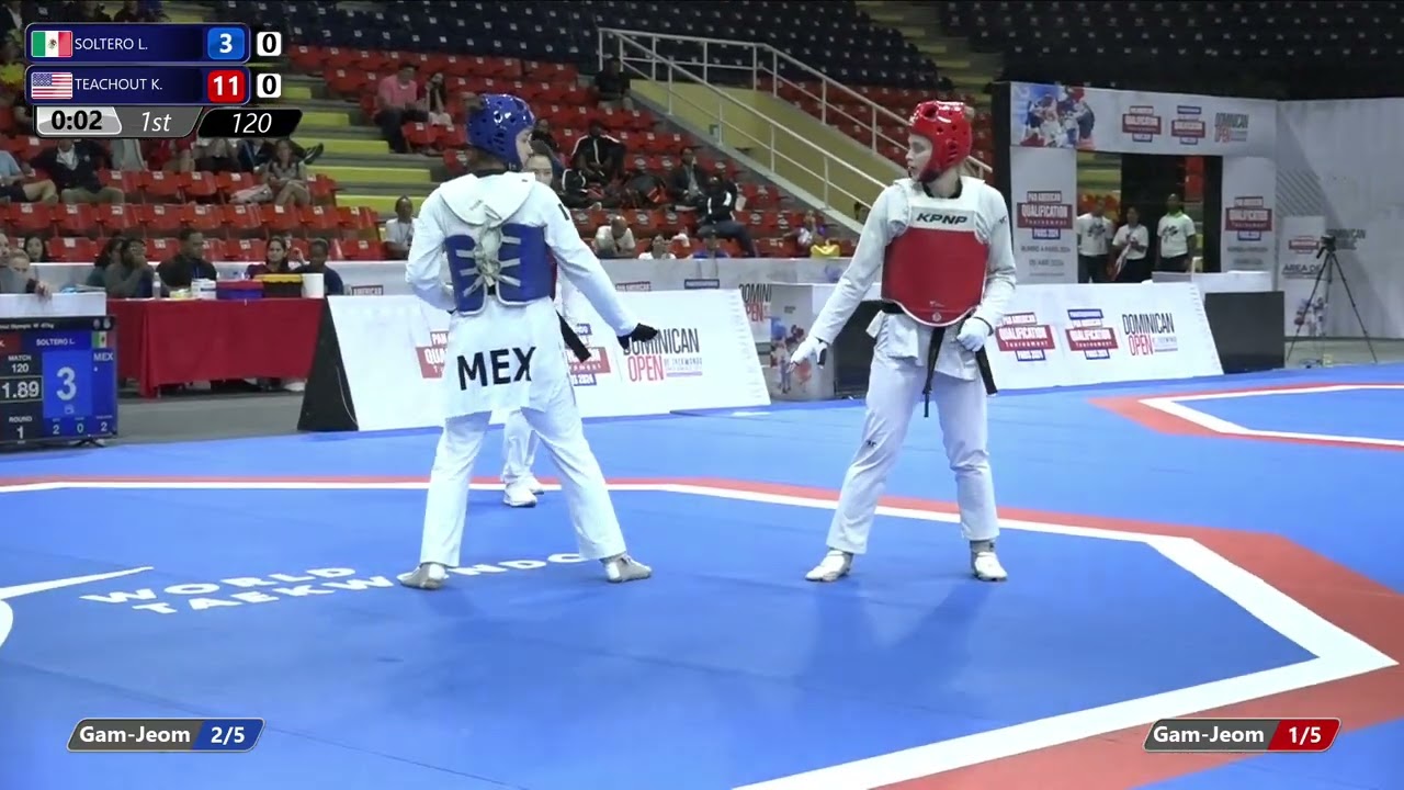 120 Semi final W  67kg MEX SOLTERO L  USA TEACHOUT K