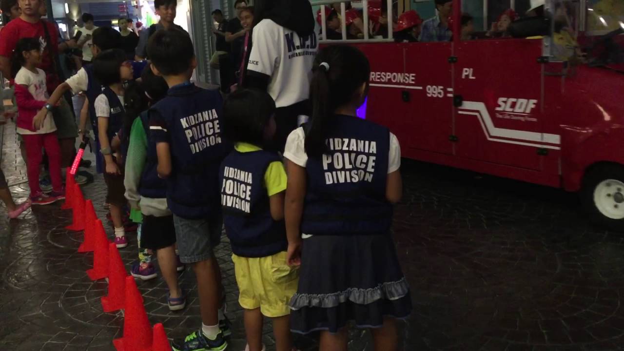 KidZania Sentosa (Police Officer) - YouTube