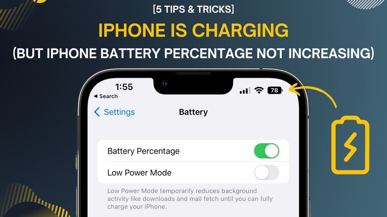 How to Fix iPhone is Charging But Not Increasing After iOS 17/17.0.1