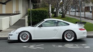 The CLEANEST 997 GT3RS | Menlo Park Coffeebar Cars & Coffee