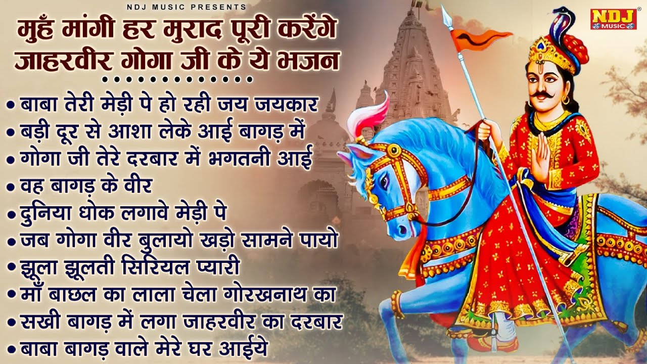 मुँह मांगी हर मुराद पूरी करेंगे जाहरवीर गोगा जी के ये भजन | Nonstop Jaharveer Goga Ji Bhajan 2025