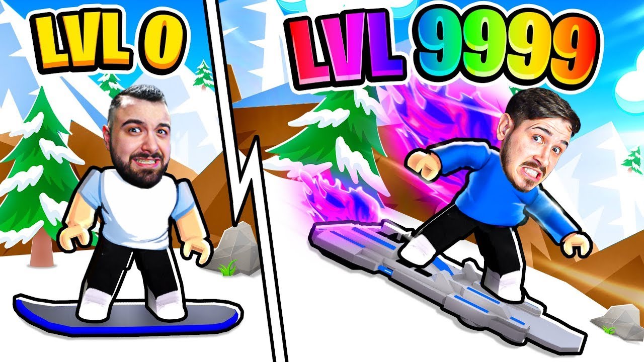 PRVI KOJI SE SPUSTI SA NAJVEĆE PLANINE U ROBLOXU POBJEĐUJE !!!