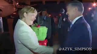 Алмазбек Атамбаев Германиянын президенти менен жолугушуудагы прикол