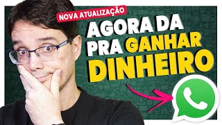 WHATSAPP TÁ COPIANDO O TELEGRAM, AGORA DA PRA GANHAR DINHEIRO, VEJA COMO! screenshot 4